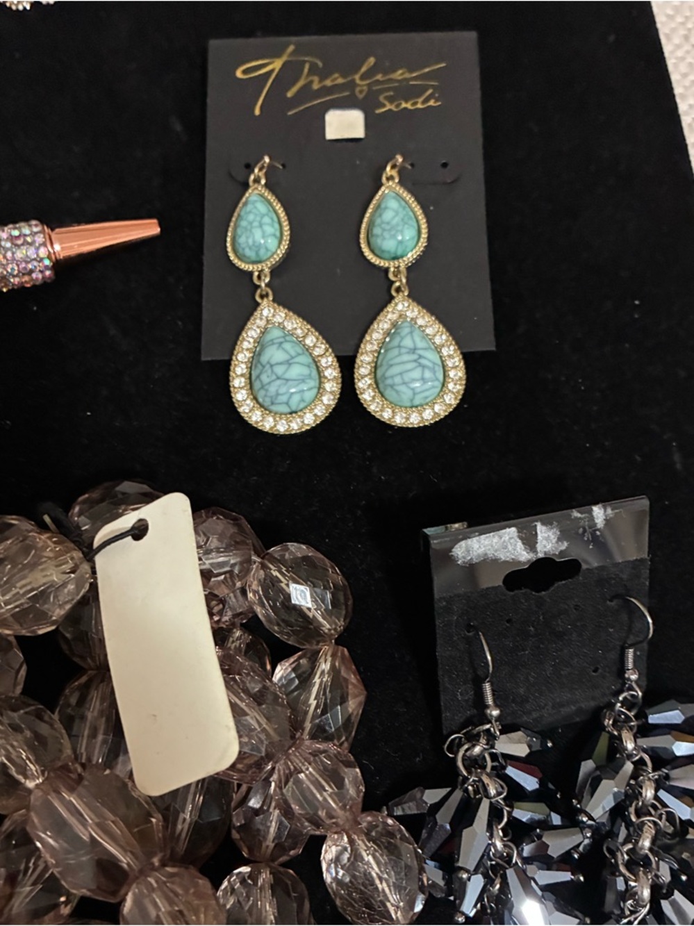 EUC Bling Statement Jewelry Bundle 14 Pc - Picture 13 of 16